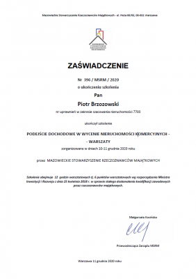 Uprawnienia i certyfikaty